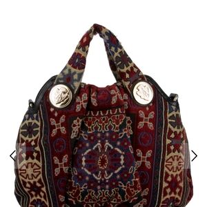 GUCCI LARGE HYSTERIA TAPESTRY BAG